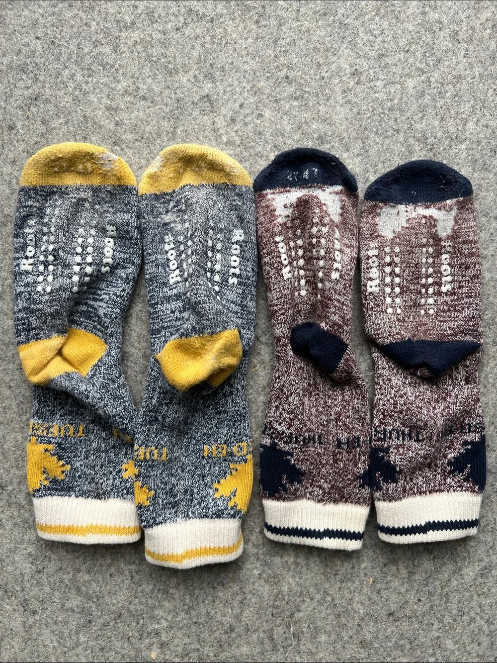 Roots toddler days of the week socks